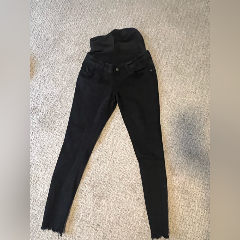 Maternity A&F full belly skinny jean
